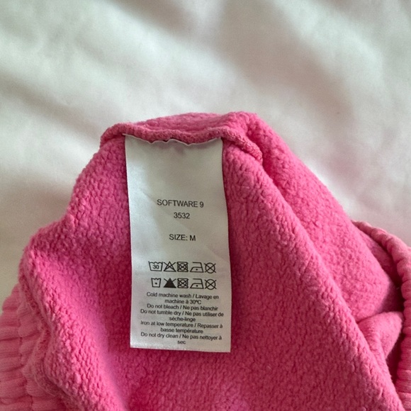 Ganni Vibrant Pink Athletic Shorts - Picture 4 of 4